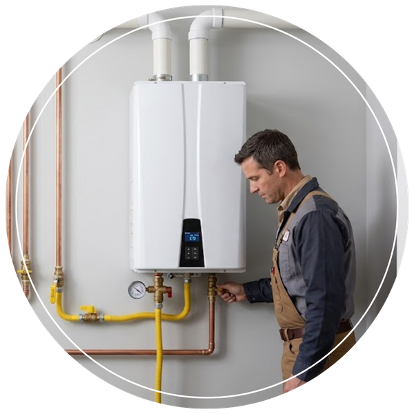 new tankless water heater 