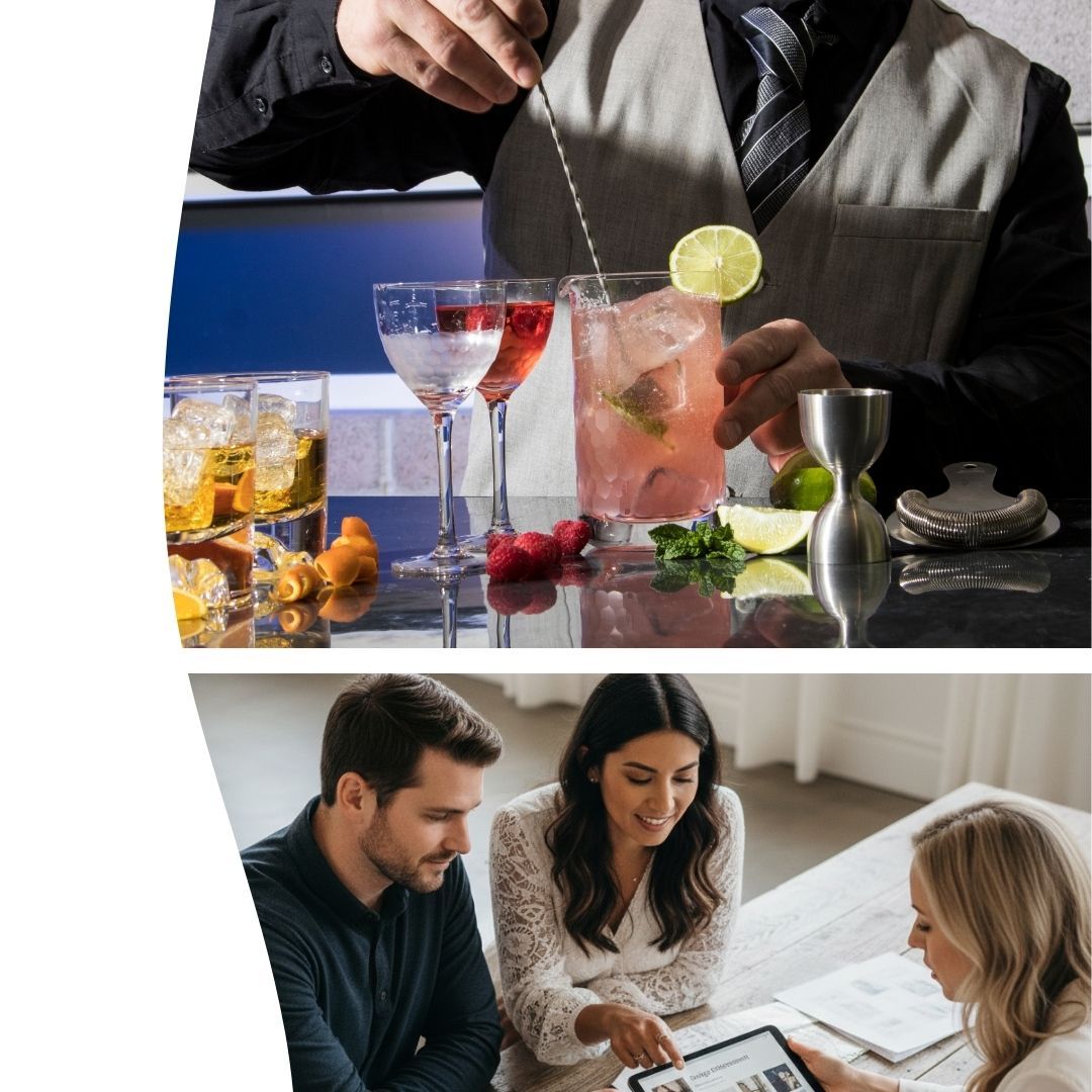 event consultations and bartender services