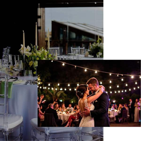 event venue and wedding day