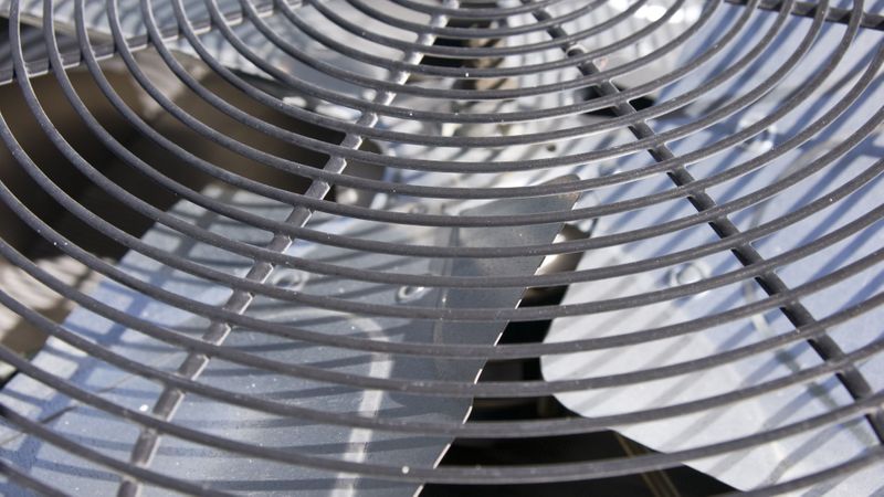 HVAC unit fans