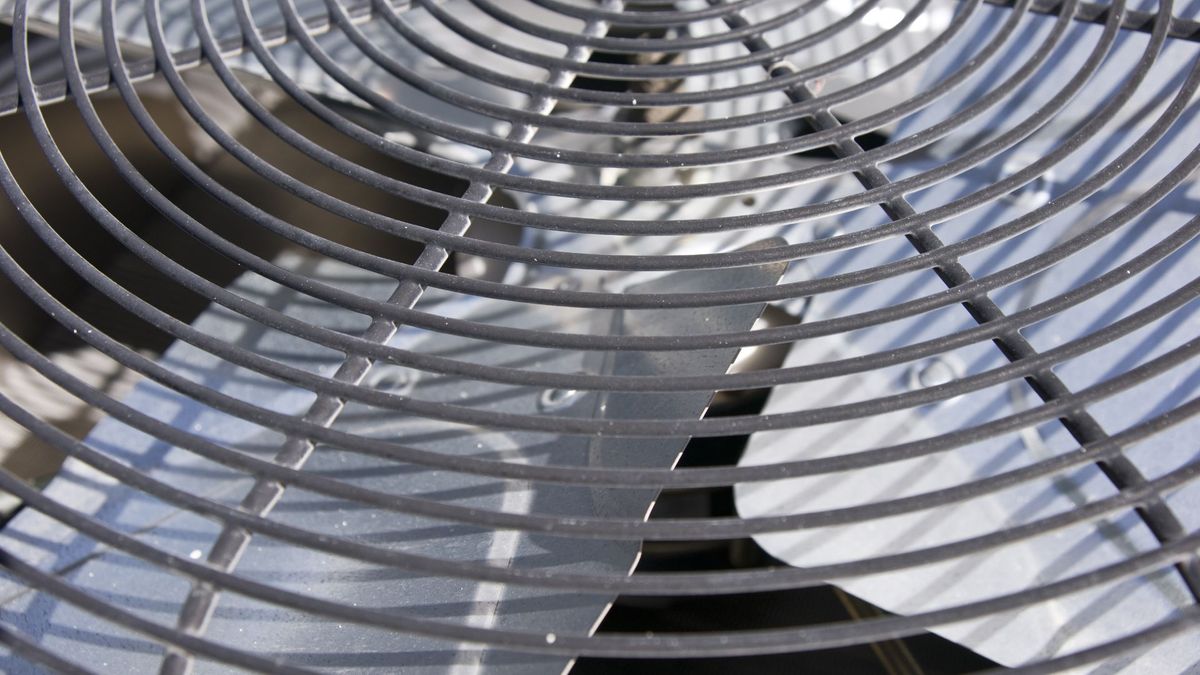 HVAC unit fans