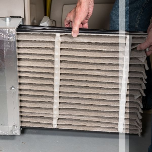 dirty HVAC filter 