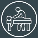 chiropractor table icon