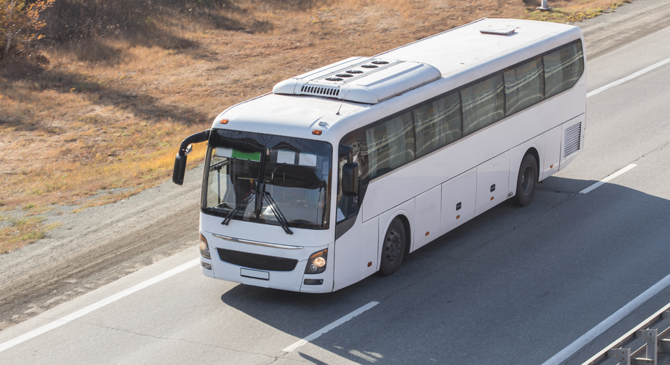 Bus on the Road