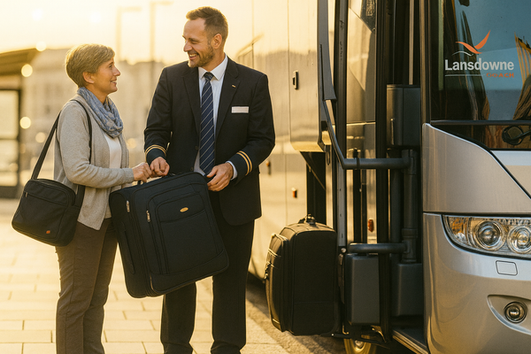 Assisting on the Coach Steps.png