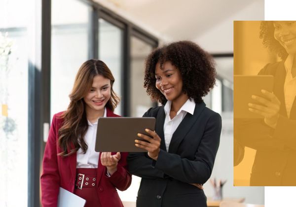 two women booking online two women booking online