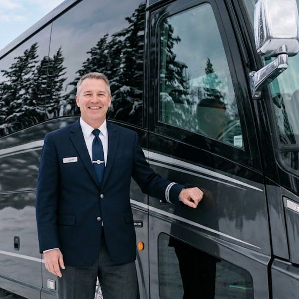 professional coach bus driver