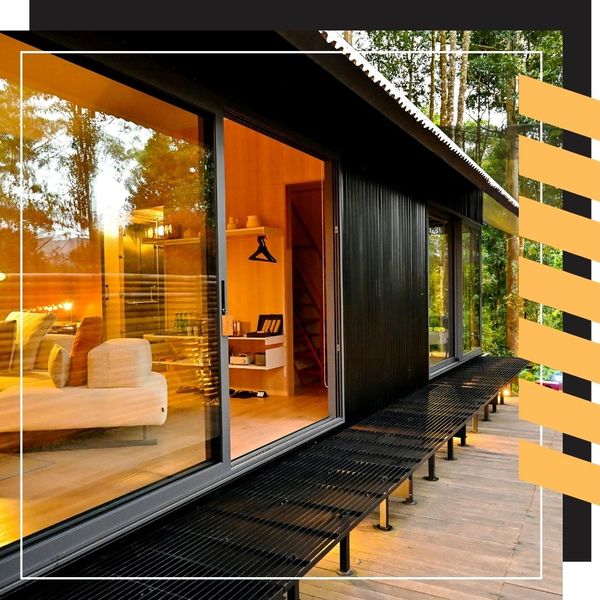 Outdoor residential deck