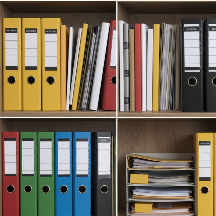 Home report binders.