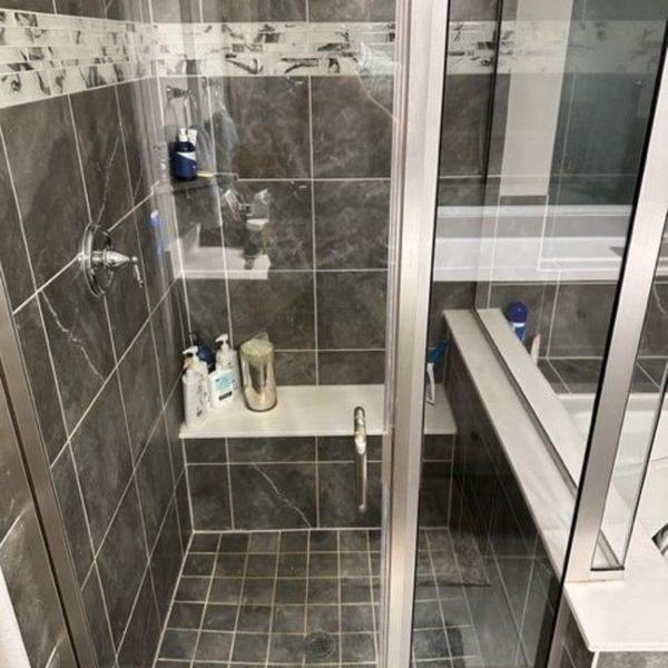 clean shower