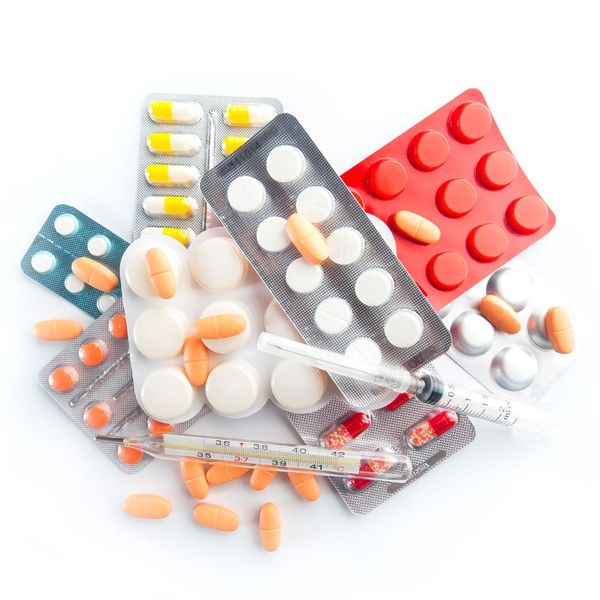 pile of medications