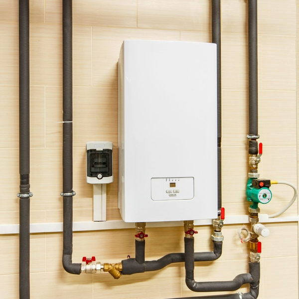 a residential tankless water heater