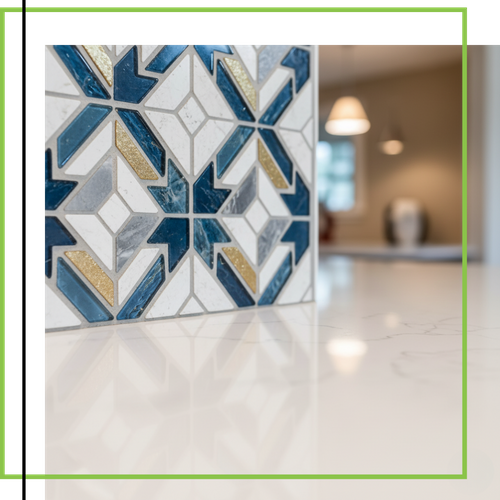 A detailed close-up photograph showcasing the textures of high-quality remodeling materials, including wood grain, polished quartz, and designer tile. A detailed close-up photograph showcasing the textures of high-quality remodeling materials, including wood grain, polished quartz, and designer tile.