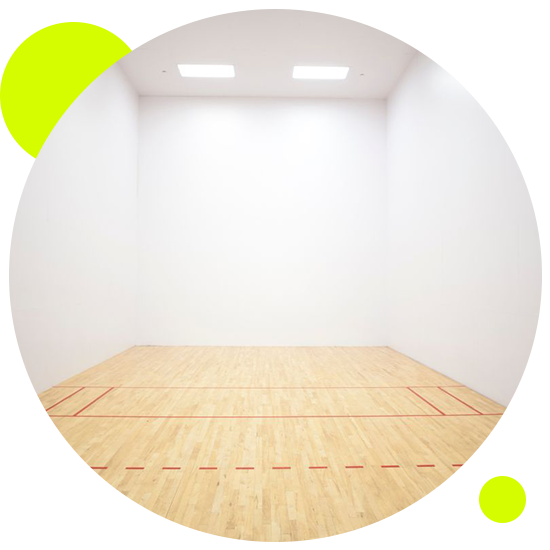 Racquetball court