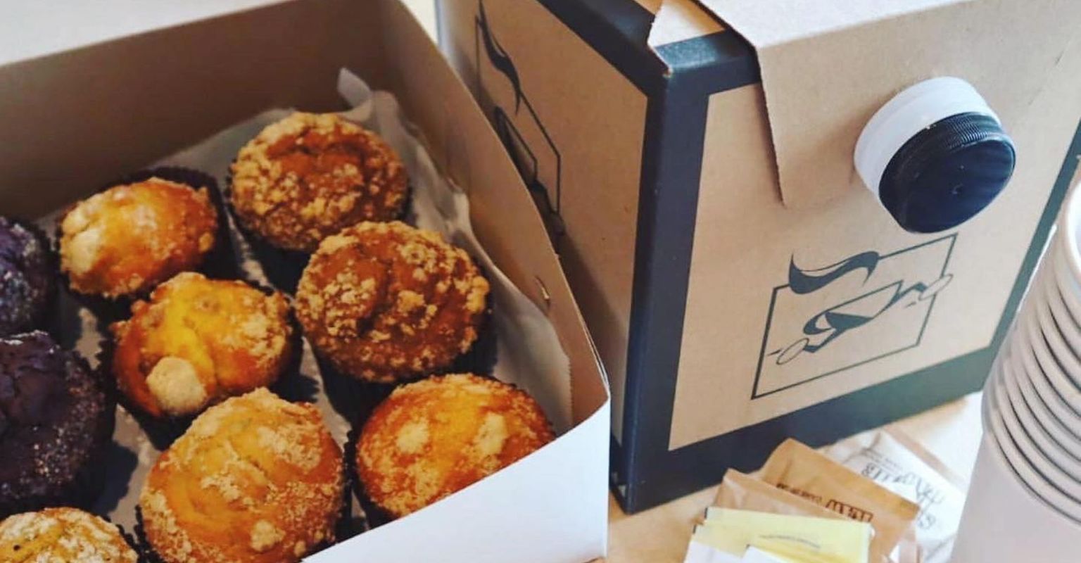 muffins and coffee