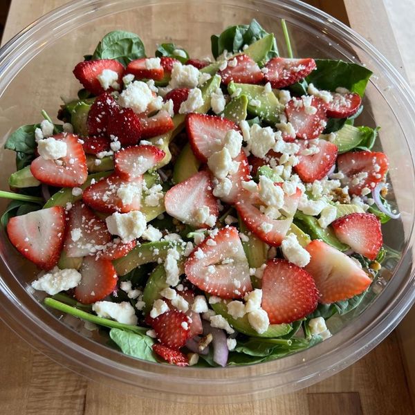 strawberry and feta salad