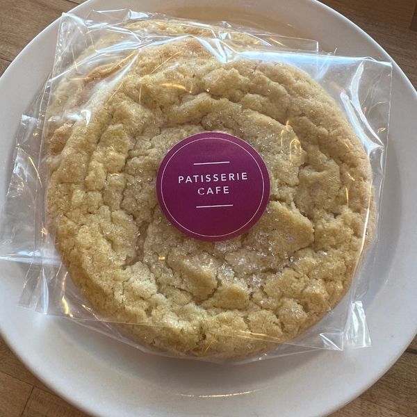 Sugar cookie from Patisserie Cafe