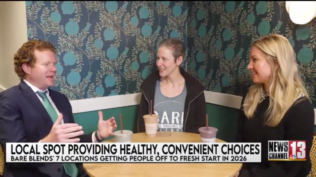 BARE Blends on News 13