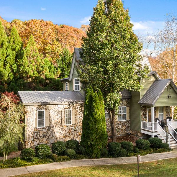 Trees at a residential property in the Fall