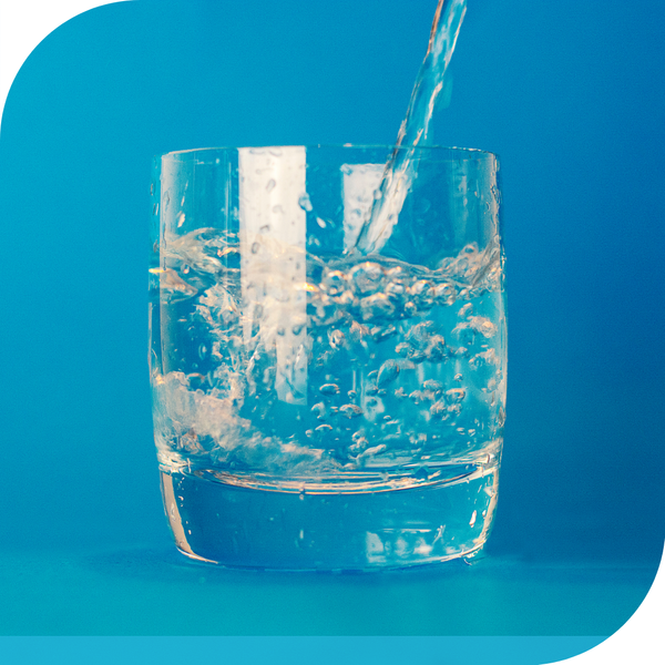 glass of fresh filtered water glass of fresh filtered water