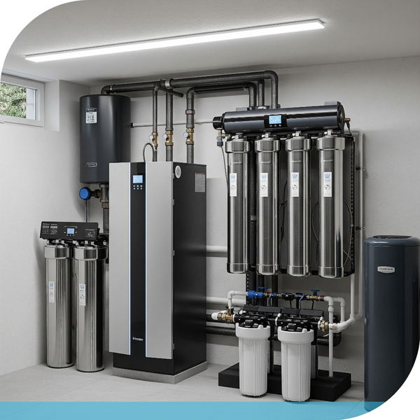 large water filter system for business 