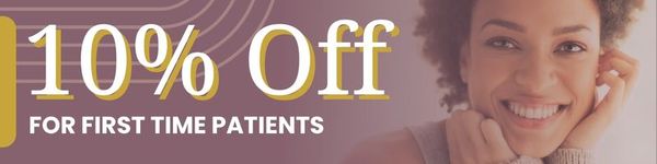 10% off for first time patients