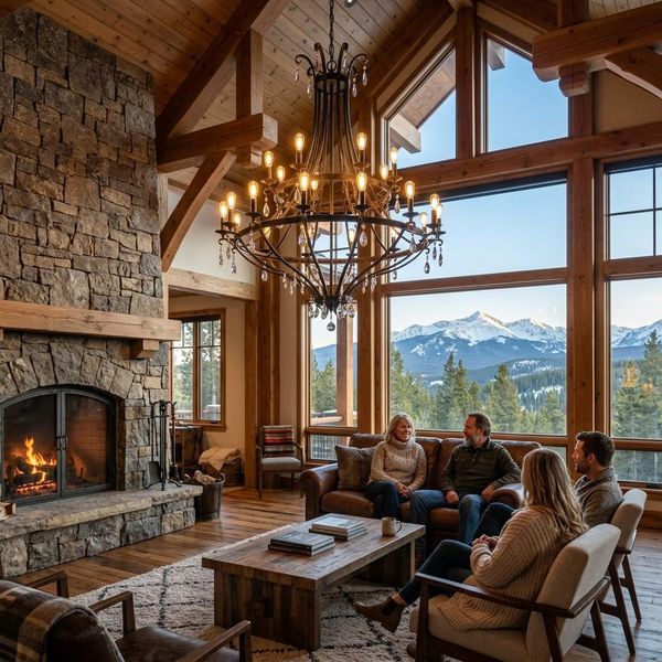 Mountain Chandelier Lighting