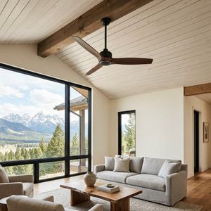 Ceiling Fan in Montana Living Room Ceiling Fan in Montana Living Room