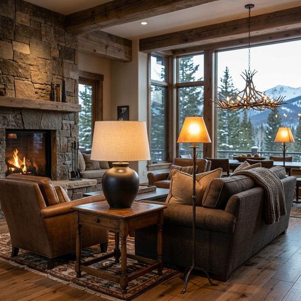 Mountain Lamp Lighting