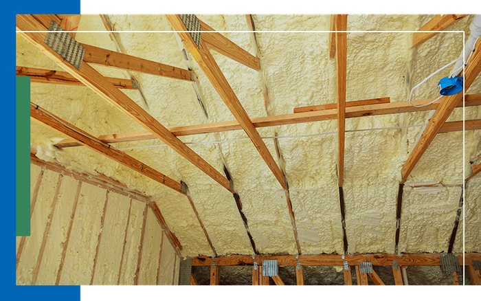 image of attic insulation