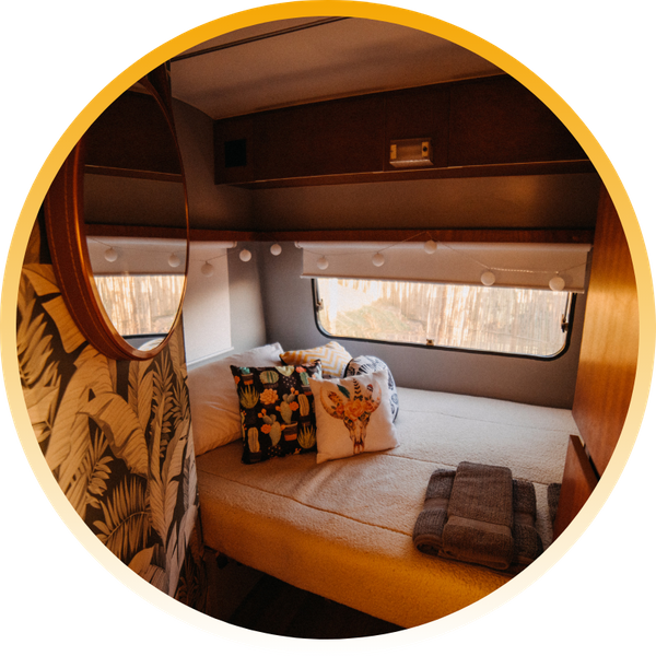 inside of camper