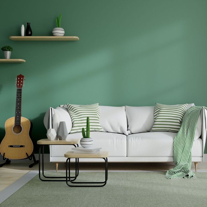Green interior home 