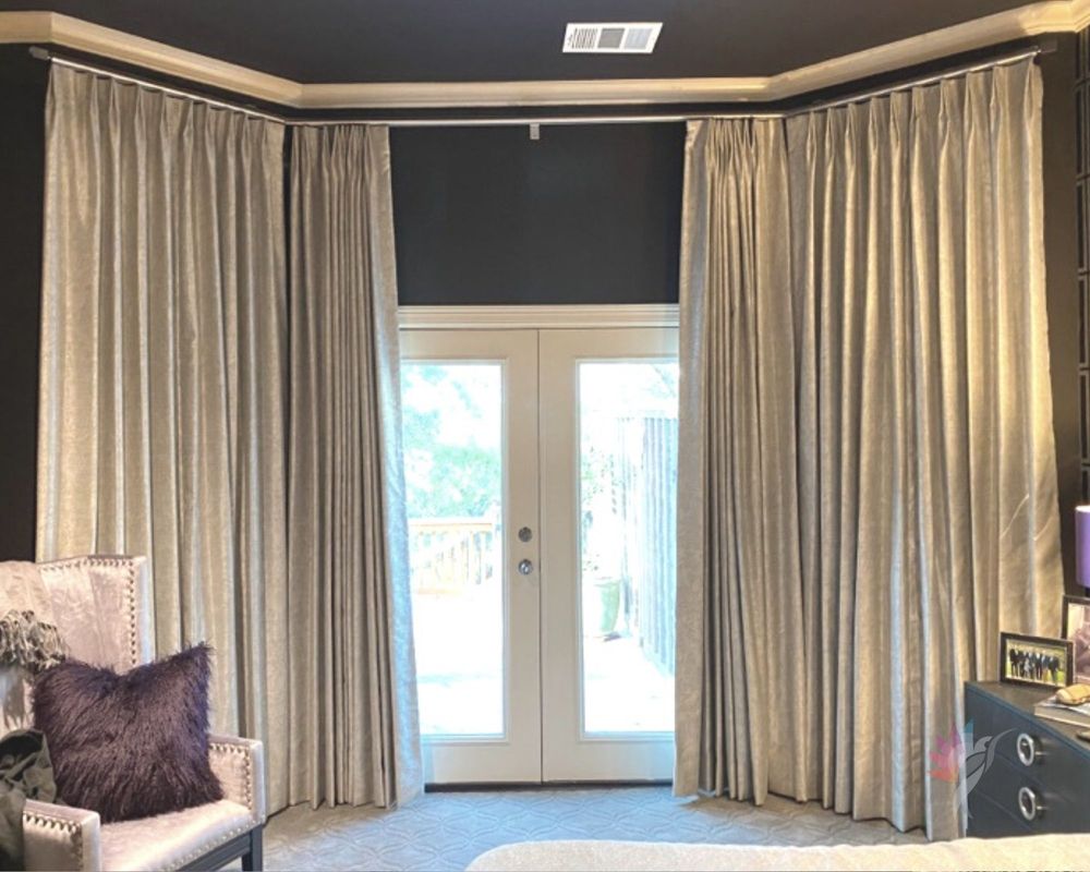 Custom made draperies