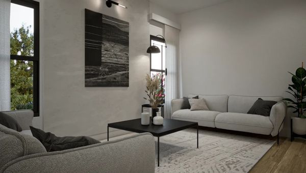 Townhome 2066 Enhanced Rendering