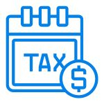 Tax calendar icon