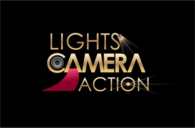 lights camera action logo