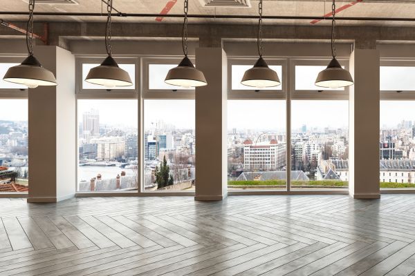 empty commercial building