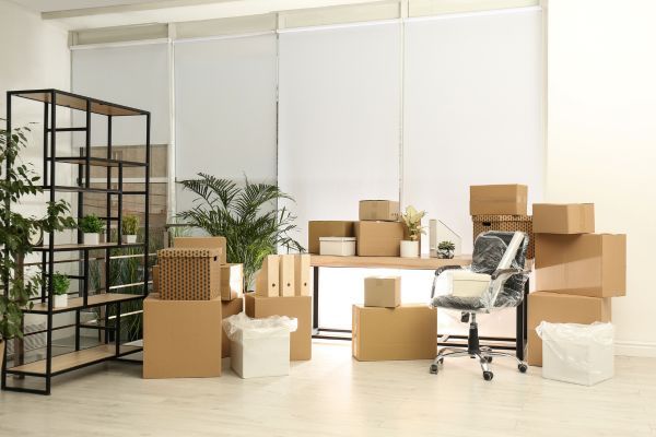 office supplied packed in boxes