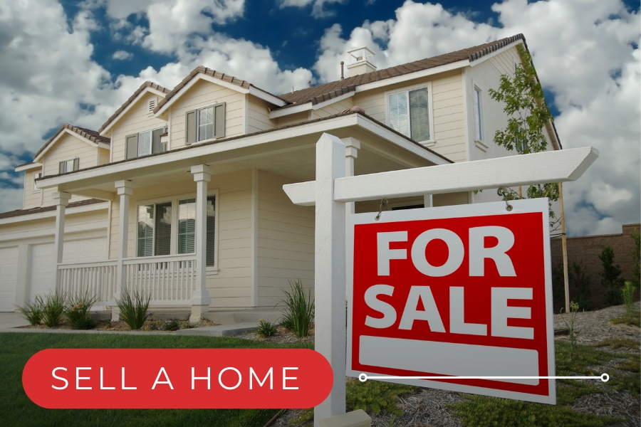 home with a for sale sign