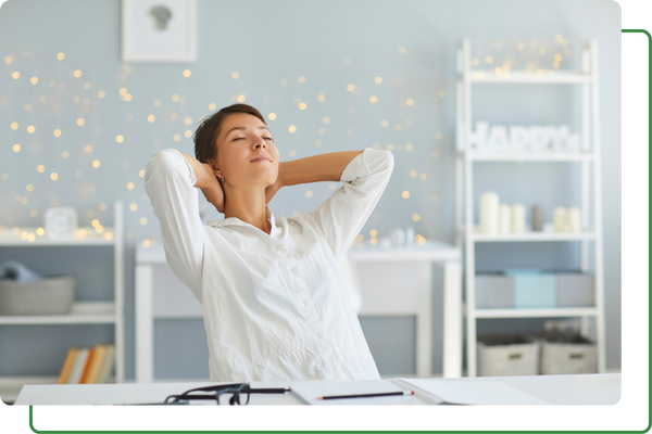 Woman relaxing