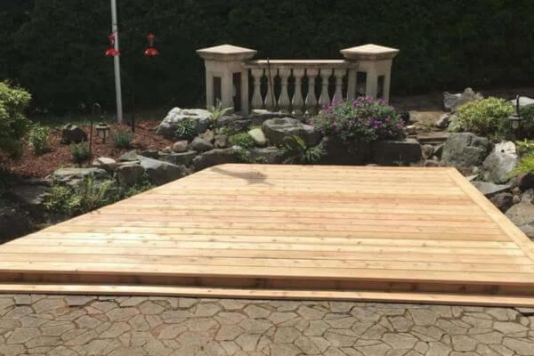 custom backyard deck custom backyard deck