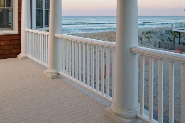 deck near ocean deck near ocean