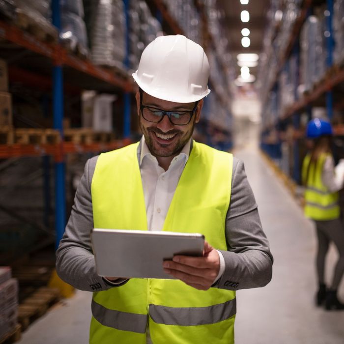 image of a factory foreman