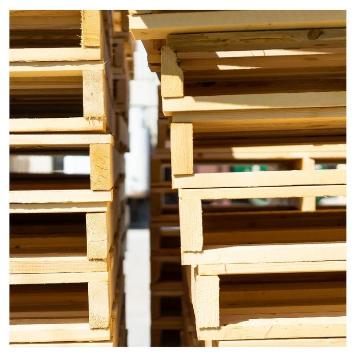 Stacked Pallets