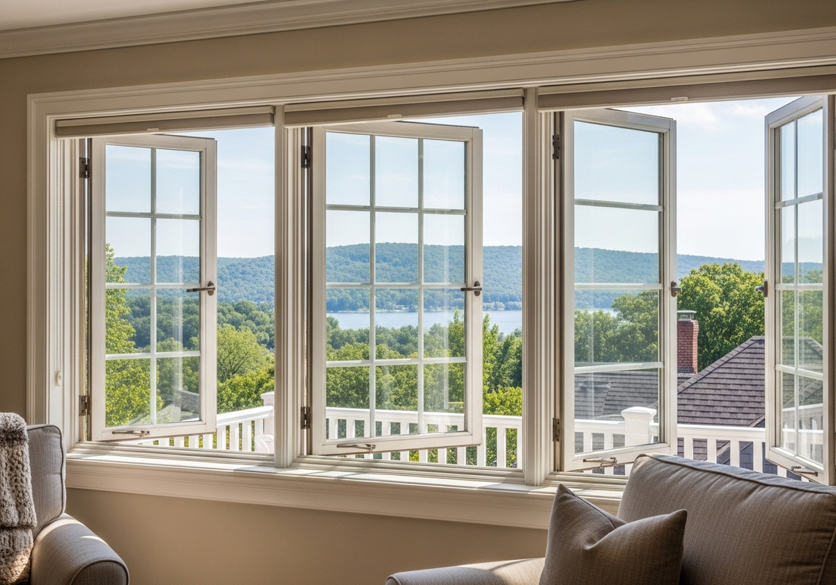 Casement Windows with Scenic View