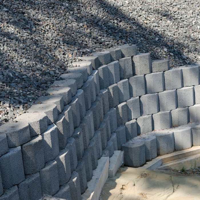 BELGARD RETAINING WALLS.