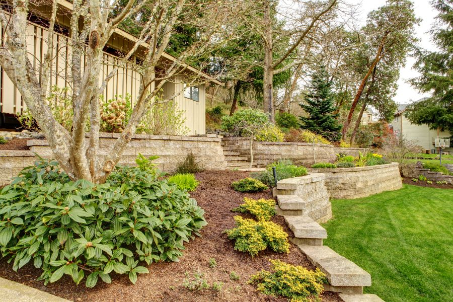 retaining walls on residential property