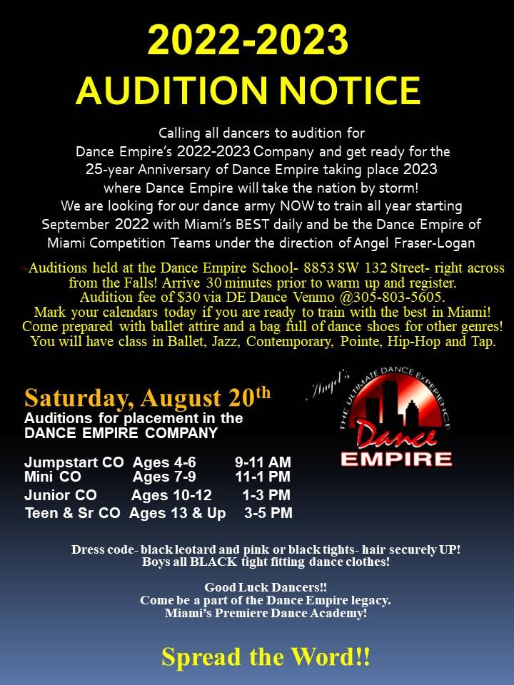 2022-2023 Dance Empire Audition Notice! Color.jpg