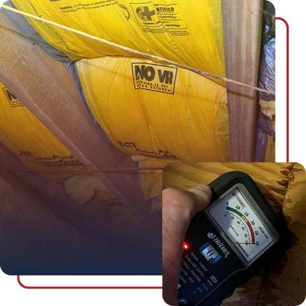 crawlspace insulation, humidity tester
