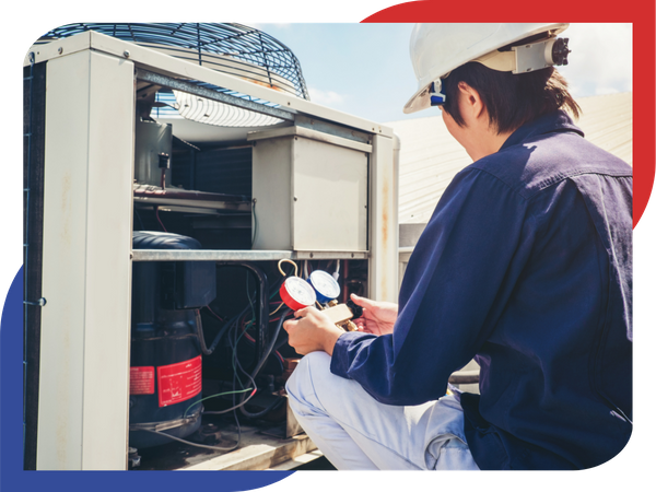 Inspecting an AC unit